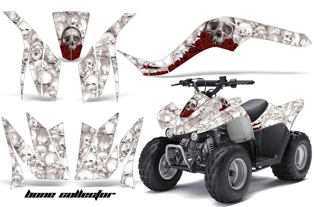 Kawasaki KFX 50/ 90 ATV Custom Graphic Kit - 2007-2022