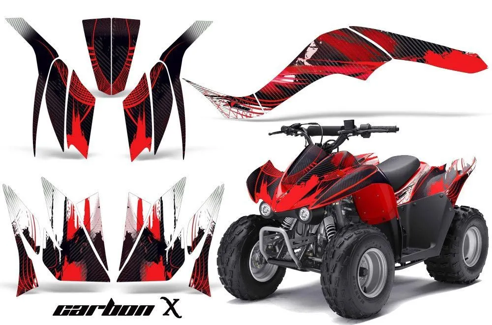 Kawasaki KFX 50/ 90 ATV Custom Graphic Kit - 2007-2022