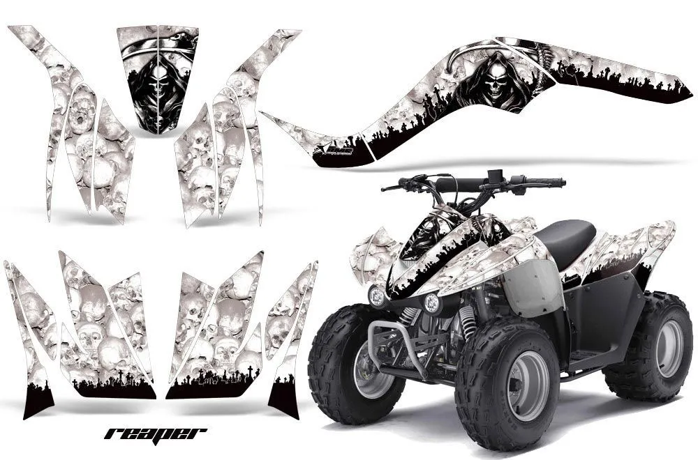 Kawasaki KFX 50/ 90 ATV Custom Graphic Kit - 2007-2022
