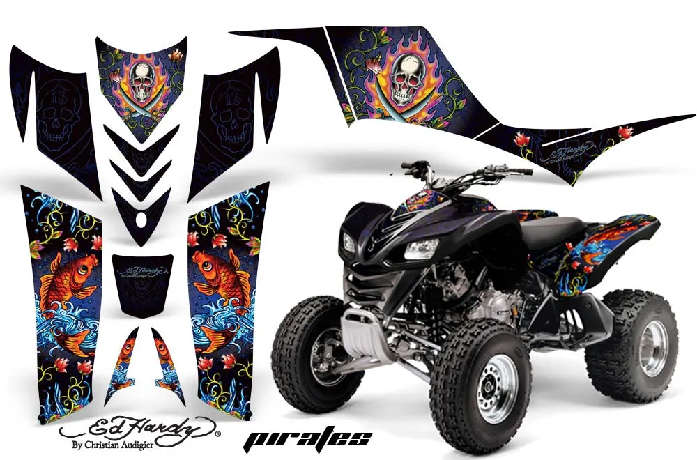 Kawasaki KFX 700 ATV Custom Graphic Kit - 2004-2009