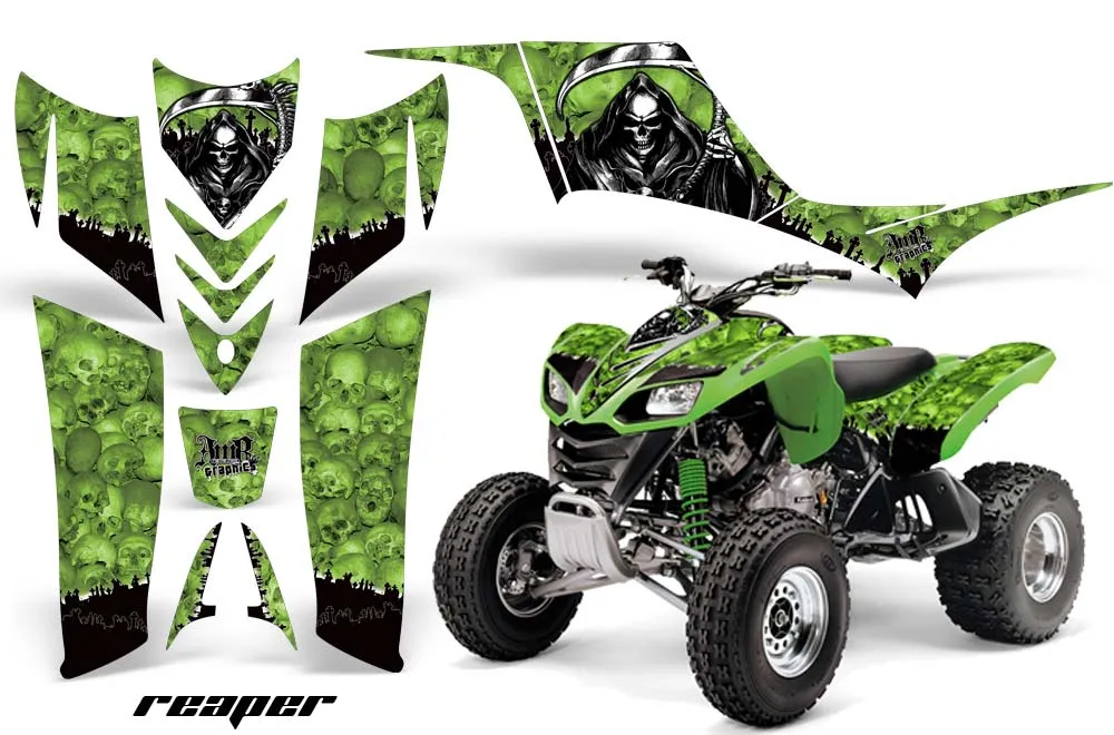 Kawasaki KFX 700 ATV Custom Graphic Kit - 2004-2009