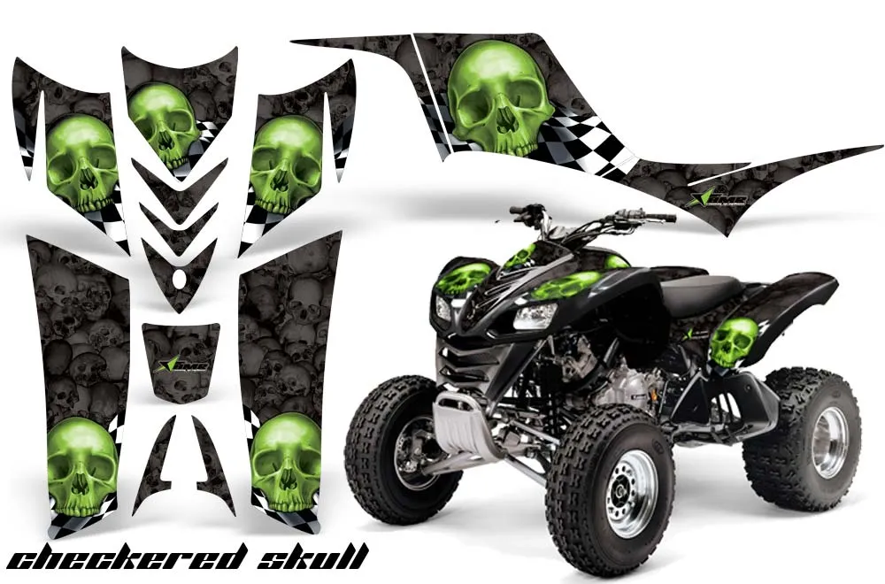 Kawasaki KFX 700 ATV Custom Graphic Kit - 2004-2009