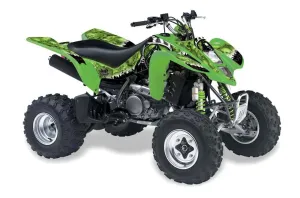 Kawasaki KFX 400 ATV Graphic Kit - 2003-2008 Reaper Green