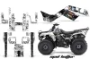 Kawasaki Bayou 220 / 250 / 300 ATV Custom Graphic Kit - All Years