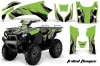 Kawasaki Brute Force 650i 4x4 ATV Custom Graphic Kit - 2004-2012