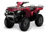 Kawasaki Brute Force 750 / 750i ATV Graphic Kit - 2005-2011 Diamond Flames Black