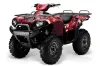 Kawasaki Brute Force 750 / 750i ATV Graphic Kit - 2005-2011 Mad Hatter Silver