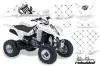 Kawasaki KFX 400 ATV Custom Graphic Kit - 2003-2008