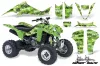 Kawasaki KFX 400 ATV Custom Graphic Kit - 2003-2008