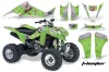 Kawasaki KFX 400 ATV Custom Graphic Kit - 2003-2008