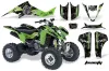 Kawasaki KFX 400 ATV Custom Graphic Kit - 2003-2008