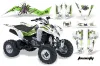 Kawasaki KFX 400 ATV Custom Graphic Kit - 2003-2008