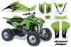 Kawasaki KFX 400 ATV Custom Graphic Kit - 2003-2008