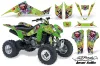 Kawasaki KFX 400 ATV Custom Graphic Kit - 2003-2008