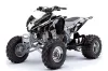 Kawasaki KFX 450 ATV Graphic Kit - 2008-2015 Mad Hatter White