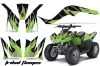 Kawasaki KFX 50/ 90 ATV Custom Graphic Kit - 2007-2022
