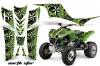 Kawasaki KFX 700 ATV Custom Graphic Kit - 2004-2009