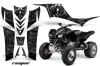 Kawasaki KFX 700 ATV Custom Graphic Kit - 2004-2009