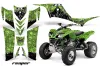Kawasaki KFX 700 ATV Custom Graphic Kit - 2004-2009