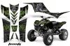 Kawasaki KFX 700 ATV Custom Graphic Kit - 2004-2009