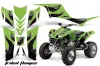 Kawasaki KFX 700 ATV Custom Graphic Kit - 2004-2009