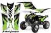 Kawasaki KFX 700 ATV Custom Graphic Kit - 2004-2009