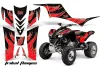 Kawasaki KFX 700 ATV Custom Graphic Kit - 2004-2009