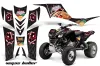 Kawasaki KFX 700 ATV Custom Graphic Kit - 2004-2009
