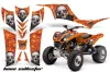 Kawasaki KFX 700 ATV Custom Graphic Kit - 2004-2009
