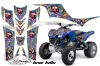 Kawasaki KFX 700 ATV Custom Graphic Kit - 2004-2009