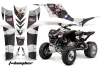 Kawasaki KFX 700 ATV Graphic Kit - 2004-2009 T Bomber Black