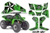 Kawasaki KFX 80 ATV Graphic Kit - 2003-2006 Northstar Black