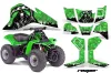 Kawasaki KFX 80 ATV Graphic Kit - 2003-2006 Reaper Green