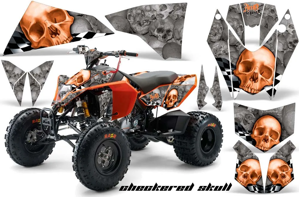KTM 450 / 505 / 525 ATV Custom Graphic Kit - 2008-2010