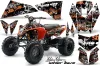 KTM 450 / 505 / 525 ATV Custom Graphic Kit - 2008-2010