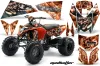 KTM 450 / 505 / 525 ATV Graphic Kit - 2008-2010 Mad Hatter Silver