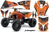 KTM 450 / 505 / 525 ATV Graphic Kit - 2008-2010 T Bomber Orange