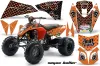 KTM 450 / 505 / 525 ATV Graphic Kit - 2008-2010 Vegas Baller Black
