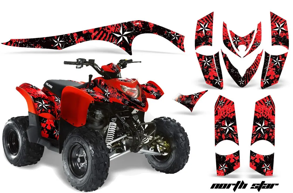 Polaris Phoenix 200 ATV Custom Graphic Kit - 2005-2023