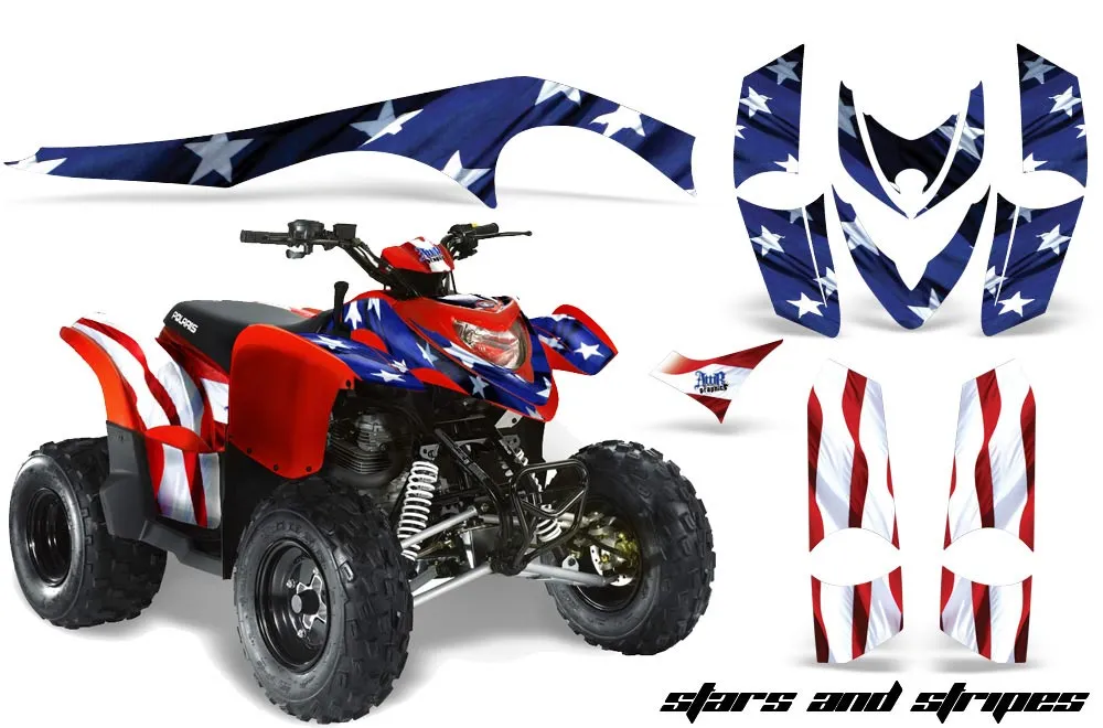 Polaris Phoenix 200 ATV Custom Graphic Kit - 2005-2023