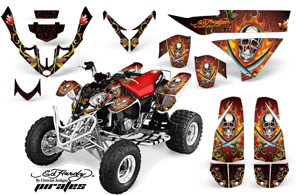 Polaris Predator 500 ATV Custom Graphic Kit - 2002-2011