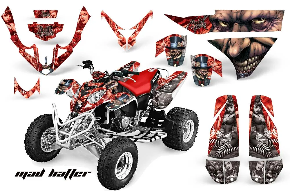 Polaris Predator 500 ATV Custom Graphic Kit - 2002-2011