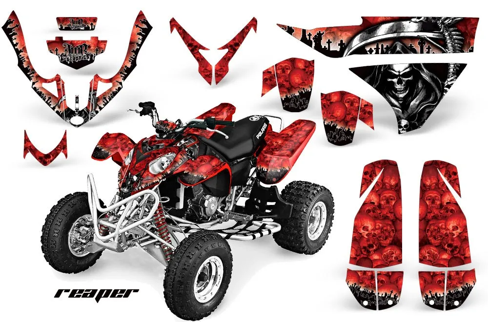 Polaris Predator 500 ATV Custom Graphic Kit - 2002-2011
