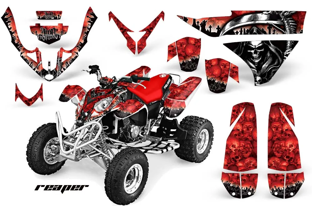 Polaris Predator 500 ATV Custom Graphic Kit - 2002-2011
