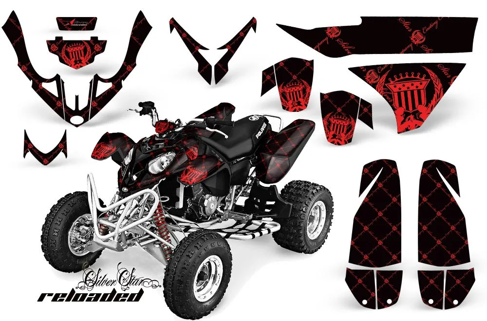 Polaris Predator 500 ATV Custom Graphic Kit - 2002-2011