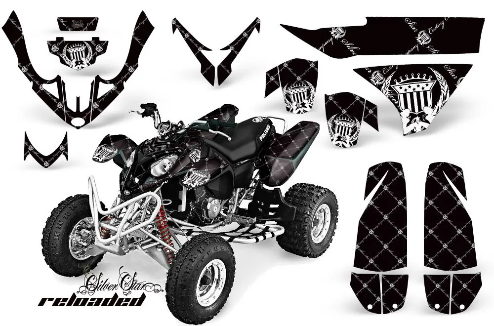 Polaris Predator 500 ATV Custom Graphic Kit - 2002-2011