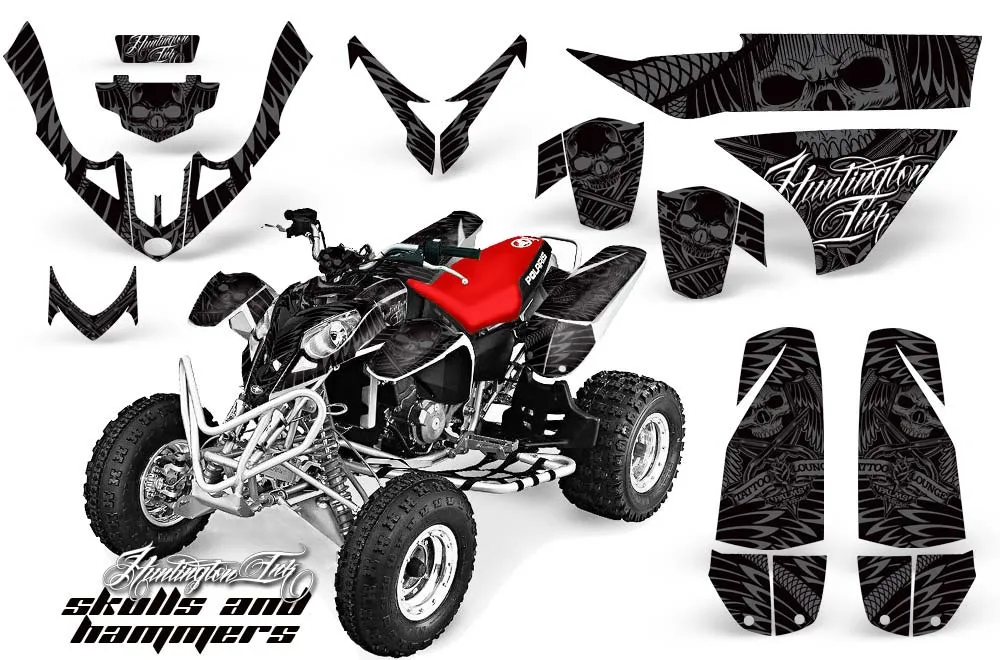 Polaris Predator 500 ATV Custom Graphic Kit - 2002-2011