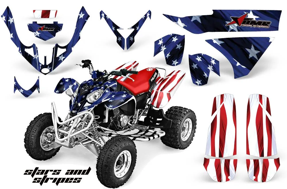 Polaris Predator 500 ATV Custom Graphic Kit - 2002-2011