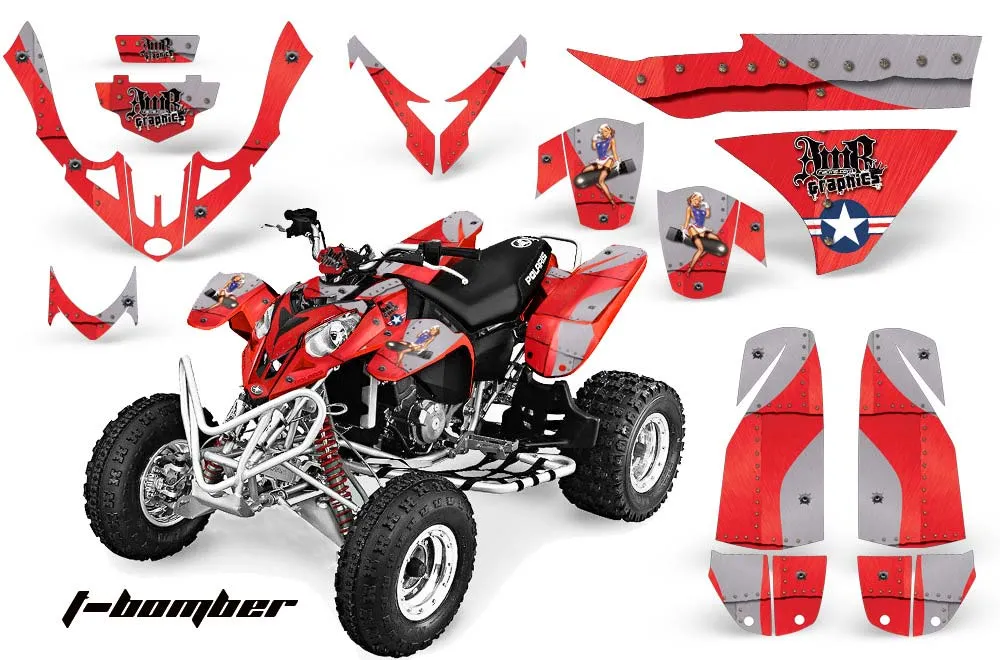 Polaris Predator 500 ATV Custom Graphic Kit - 2002-2011