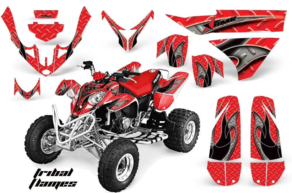 Polaris Predator 500 ATV Custom Graphic Kit - 2002-2011
